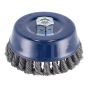 Carda de copa alambre trenzado 5" TC1279 Toolcraft