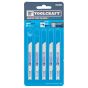 Seguetas para caladora TCU118B 5 piezas TC2354 Toolcraft