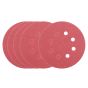 Discos de lija para lijadora roto-orbital de 5" G-240 TC6039 Toolcraft