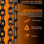 Garrucha triangular de 2 Toneladas con 6 metros de cadena HL-2T6M TEENO