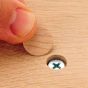 Tapa adherible maple para tornillo