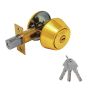 Cerrojo cilindro / mariposa latón brillante X546 Tesa