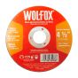 Disco para corte extrafino de metal 4-1/2" Tipo 1 WF0699 Wolfox