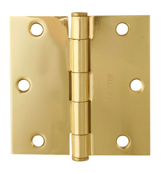 Bisagra arquitectónica latón brillante 4 X 4" 7237 Dexter