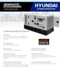 Generador estacionario HYEGE36CUM Hyundai