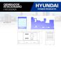 Generador estacionario HYEGE50KW Hyundai