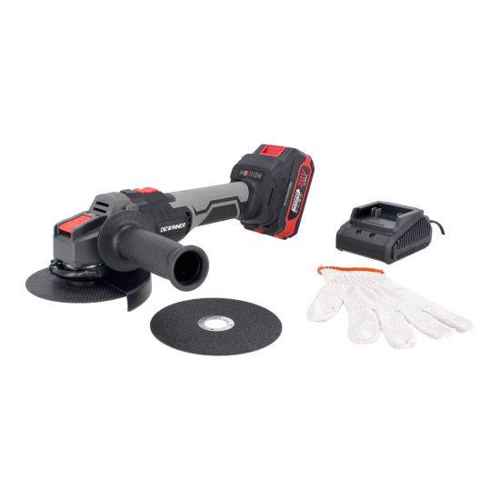 Mini esmeriladora 4-1/2" inalámbrica 20 V JMJ-A5101 Dewinner