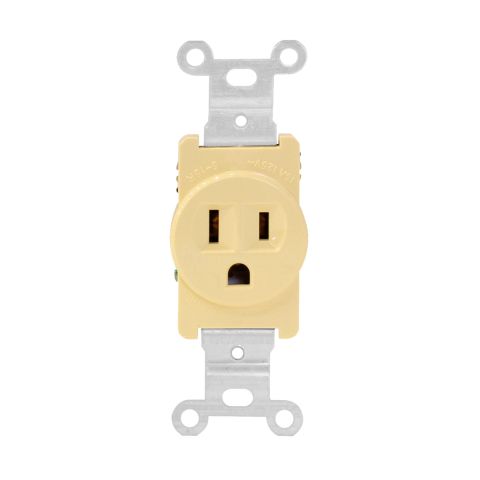 Receptáculo sencillo aterrizado FU0094 Fulgore