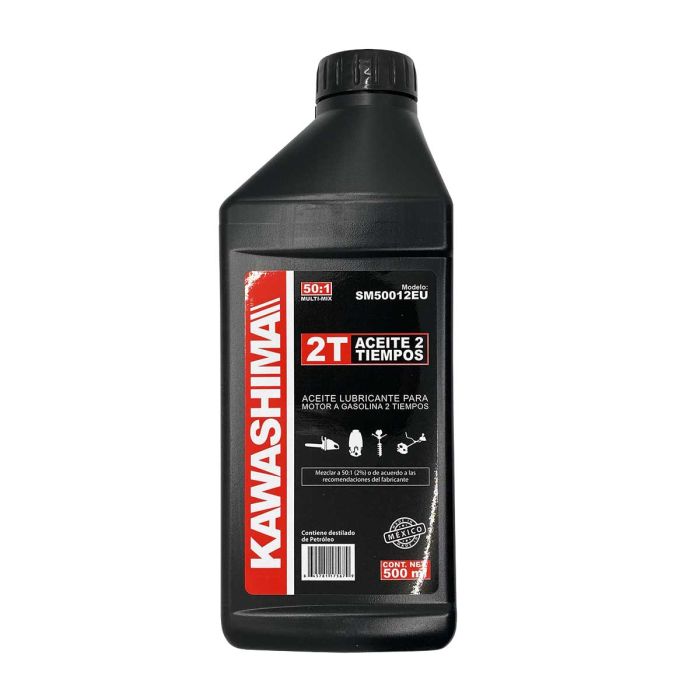 Aceite para motores de 2 tiempos 500ml Kawashima