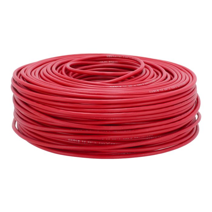 Cable eléctrico THW calibre 10 rojo 100 metros 10201 Adir