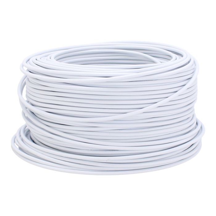 Cable eléctrico THW calibre 14 blanco 100 metros 10211 Adir