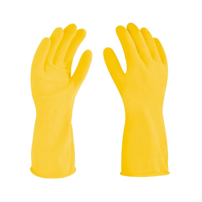 Guantes amarillos para limpieza doméstica talla chica 10556 Adir