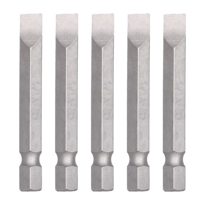 Juego de 5 puntas 1/4" Planas 2" 10613 Adir 