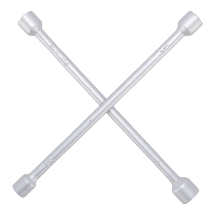 Llave de cruz Satinada 14" 1071 Adir