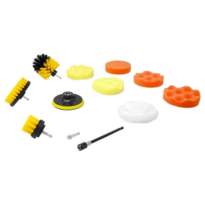 Juego de 11 Cepillos para taladro 11540 Adir