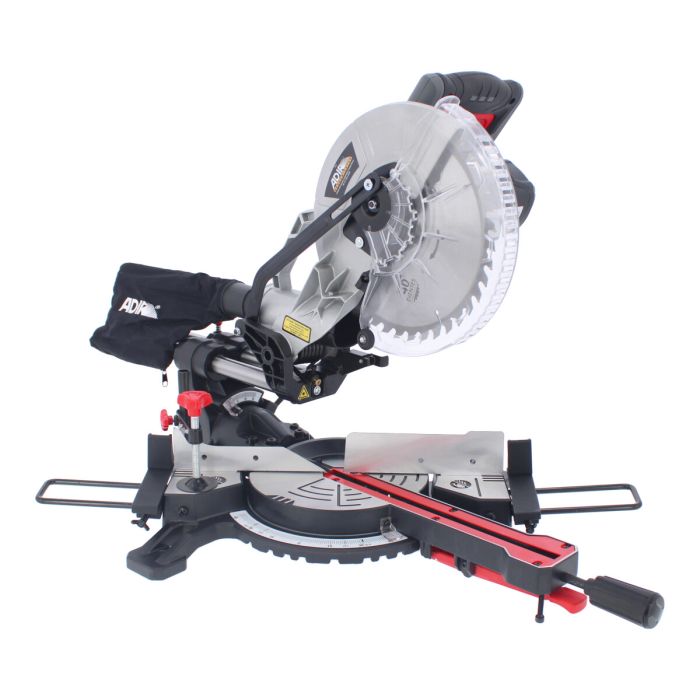 Sierra de inglete compuesta telescópica de 10" con Láser 11566 Adir