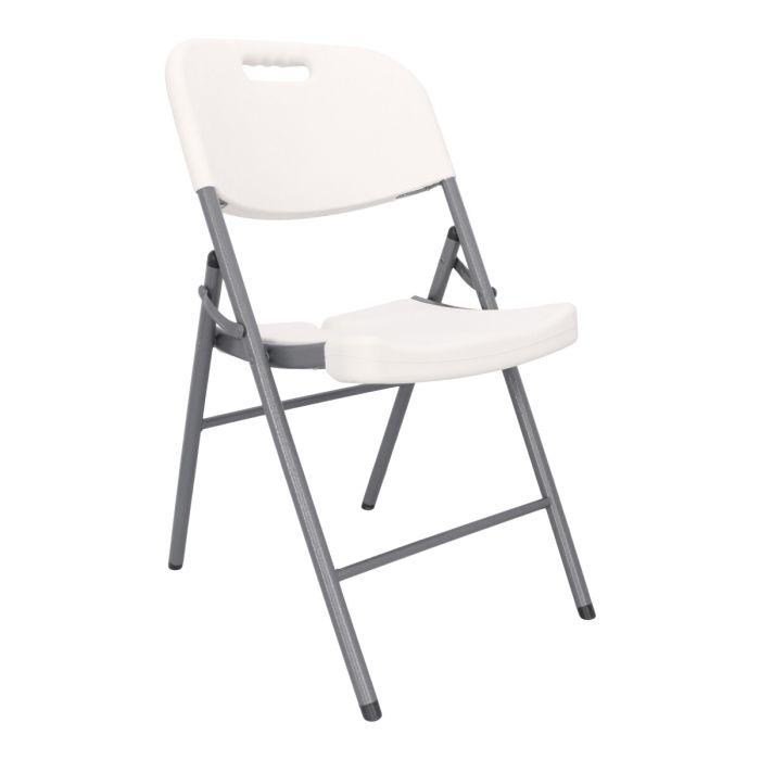 Silla plegable tipo picnic blanca 12129 Adir