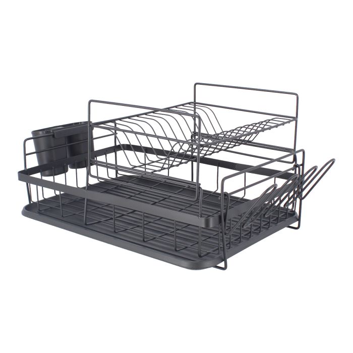 Escurridor para trastes con 2 niveles para 12 platos 12305 DECO HOGAR