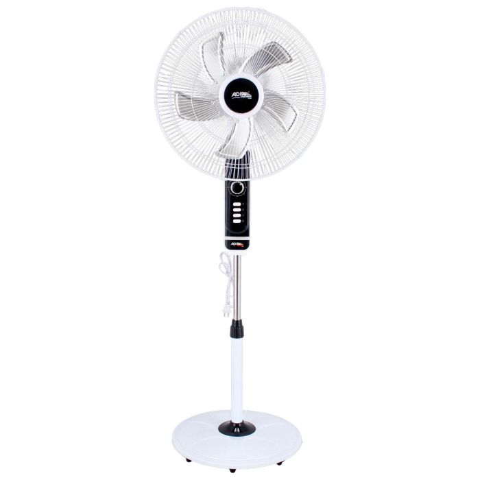 Ventilador de pedestal 20" blanco Silent & Turbo Power 12385 Adir