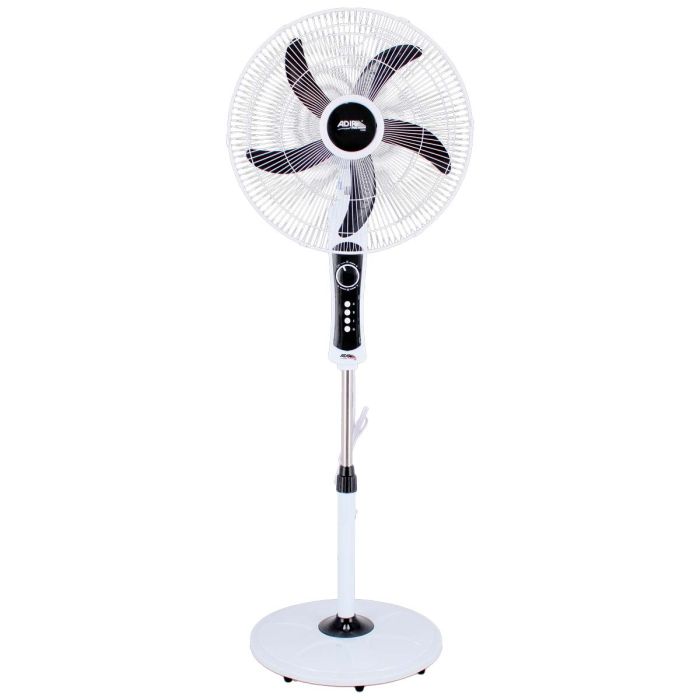 Ventilador de pedestal 20" negro Super Silent & Turbo Power 12386 Adir