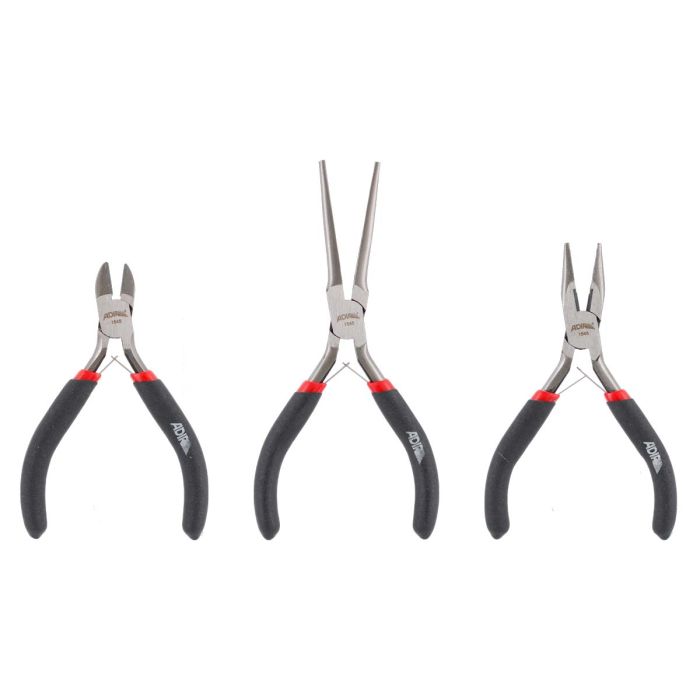 Juego de 3 mini pinzas 1545 Adir