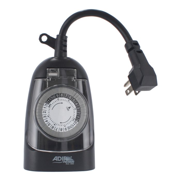 Temporizador análogo para exteriores 15802 Adir