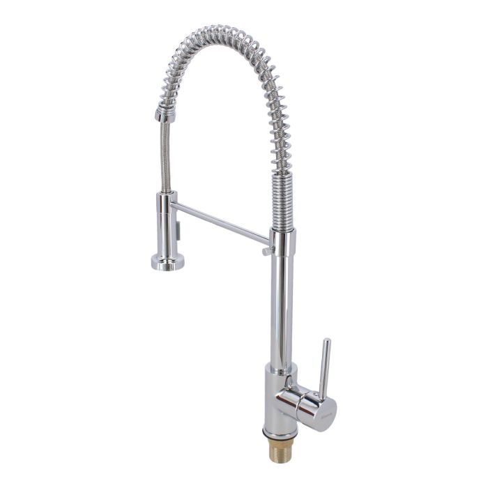 Monomando extraíble para fregadero cromado 16025 Maxflu