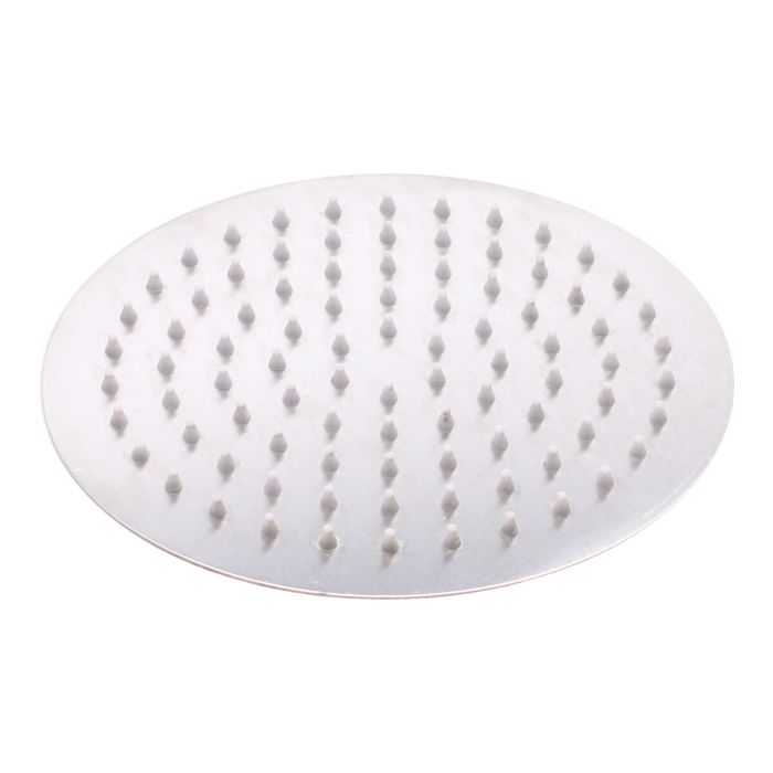 Regadera metálica redonda 8" Satin semi mate 16107 Maxflu