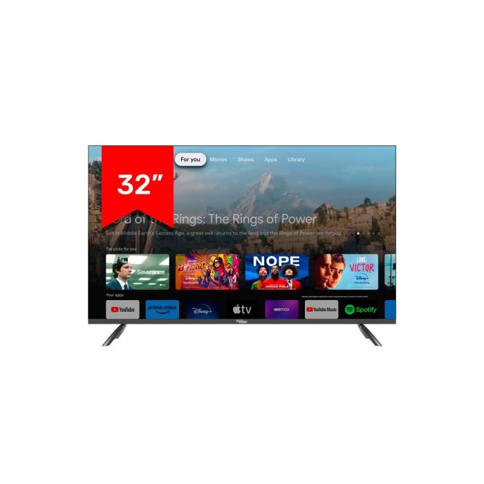Pantalla QLED Smart TV 32" 17300 Silver Master