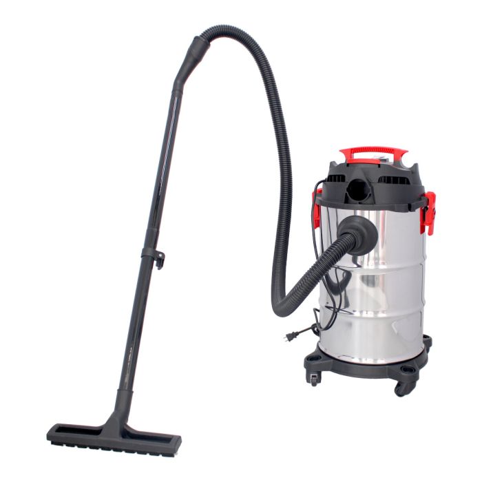 Aspiradora de acero inoxidable para líquidos y sólidos 30 L 1950 Adir