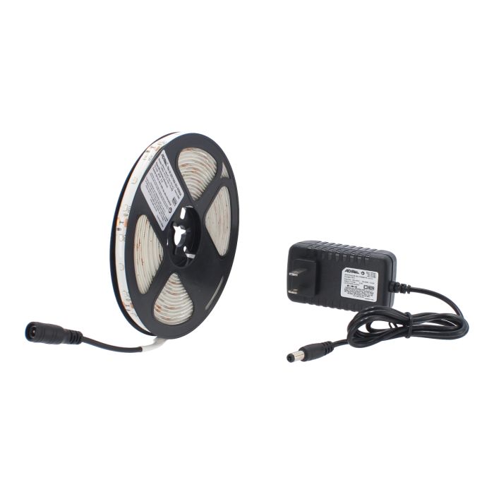 Tira de 300 leds con adaptador de corriente luz roja 1974-R Adir