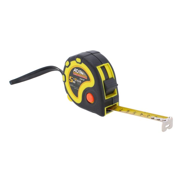Flexómetro contra-impacto 5 metros 334-P Adir