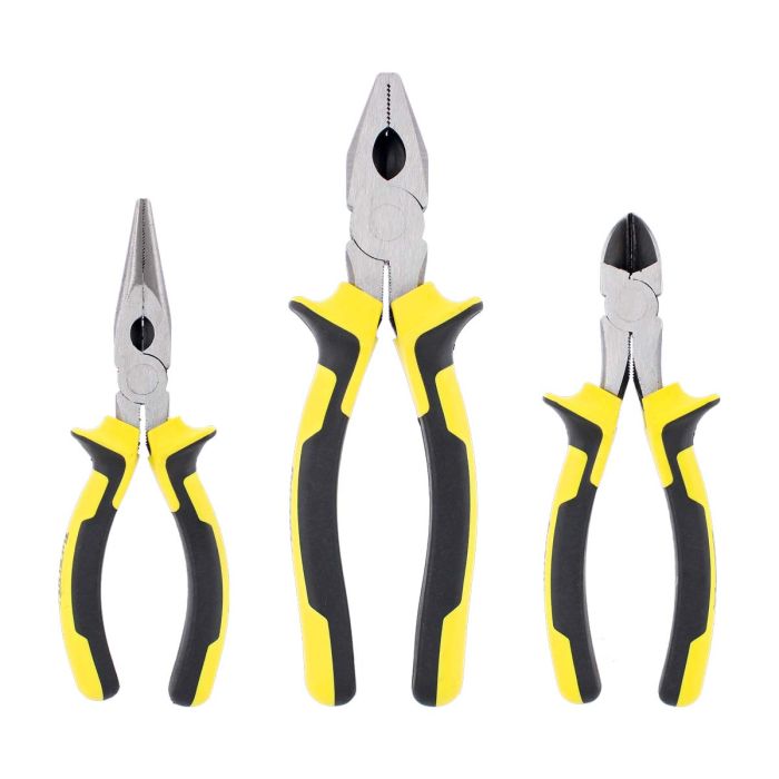 Juego de 3 pinzas de electricista 3677 Tulplus