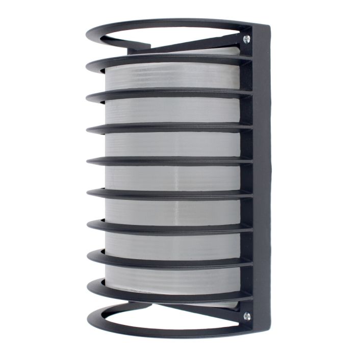 Arbotante decorativo semi curvo 100 W Calgary 5252 Adir