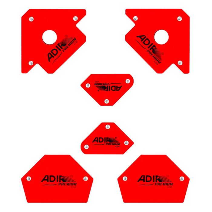 Set de escuadras imantadas para soldar 6 piezas 6729 Adir