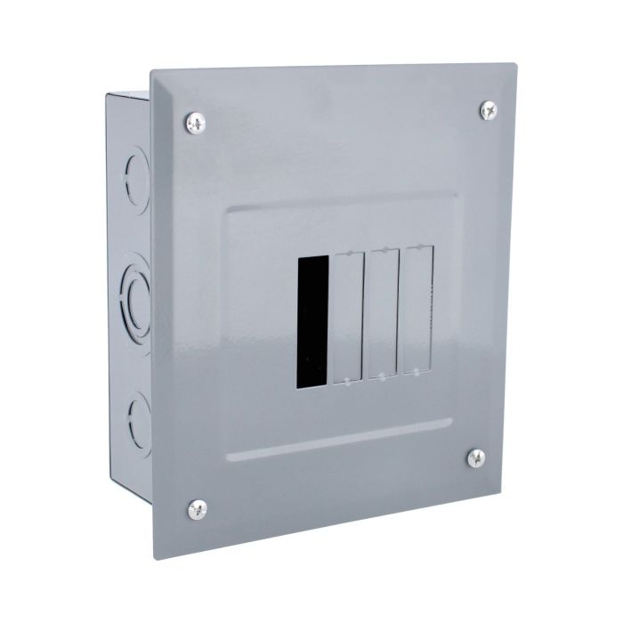 Centro de carga de 4 unidades 100 Amp empotrable 7054 Adir