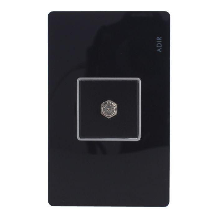 Placa con conector para televisor Tiffany Cristal 9796 Adir