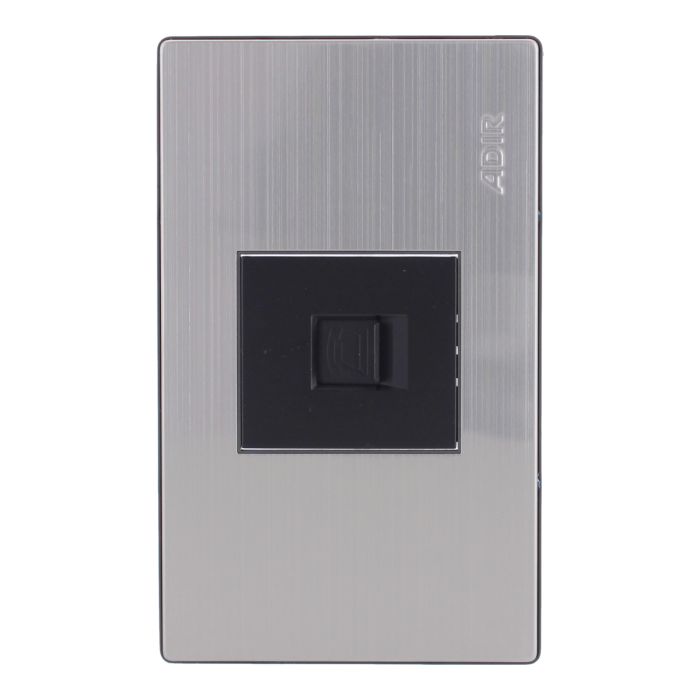 Placa con toma para teléfono Mayorca 9824 Adir