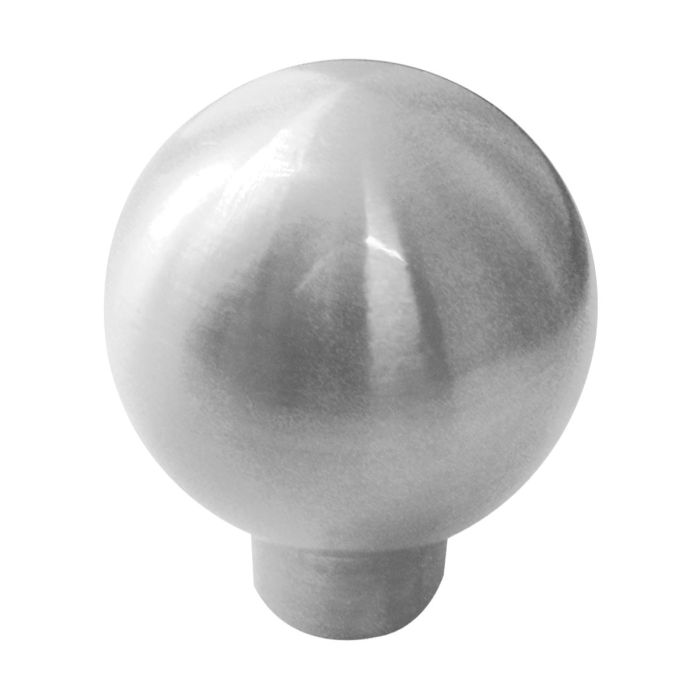 Botón esférico níquel satín HE-732 Arte Fino