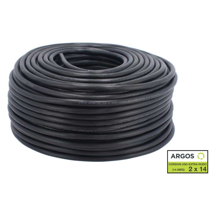 Cordón uso extra rudo ST 600 2x14 con 100 metros 1302140 ARGOS