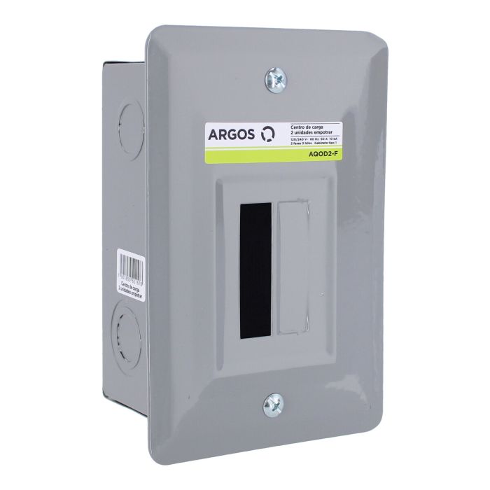 Centro de carga 2 unidades empotrar AQOD2-F ARGOS