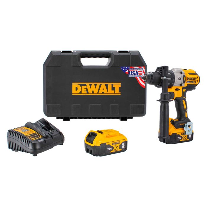 Taladro percutor / atornillador inalámbrico 1/2" Brushless 20 V MAX DCD996P2 DeWalt