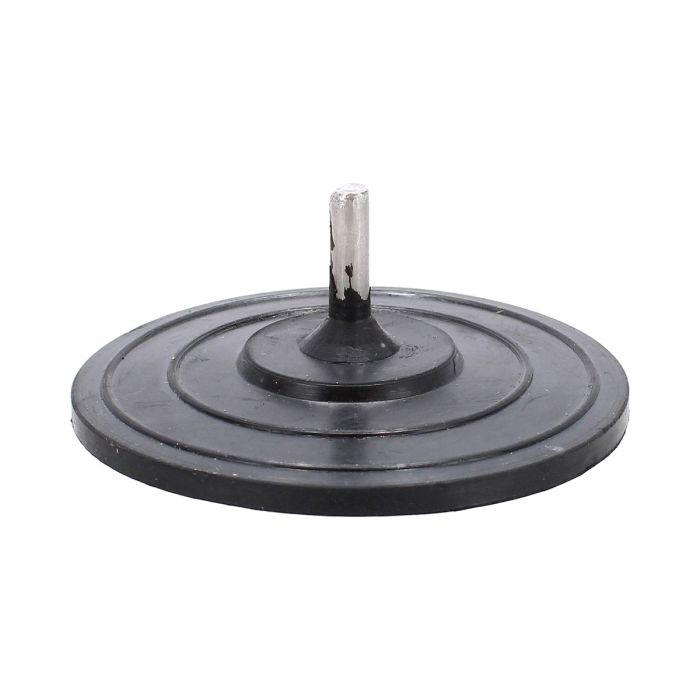 Respaldo de hule 4 1/2" para taladro