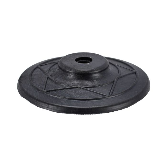 Respaldo de hule 4-1/2" con cuerda 14 mm R-101 Bosch