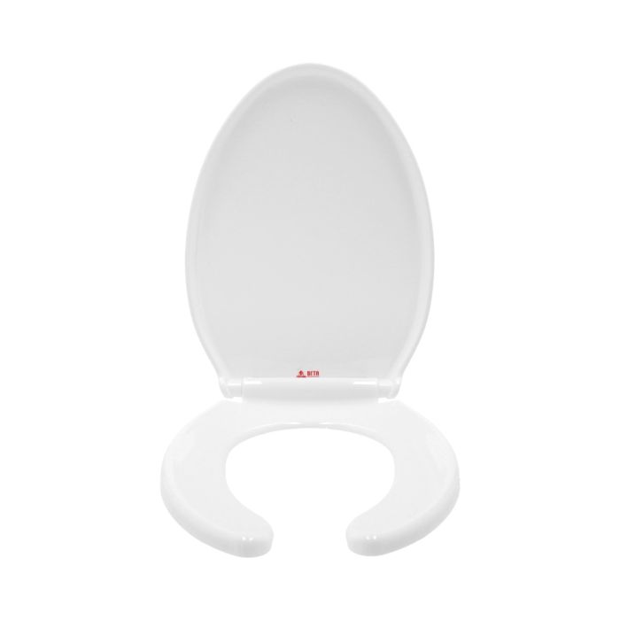 Asiento alargado blanco de cierre lento Plásticos Beta