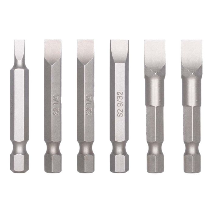 Juego de 6 puntas Planas combinadas largo 50 mm 7PDPLCOMB501 Bellota