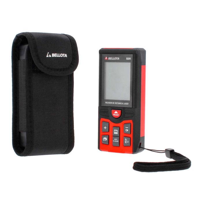 Medidor de distancia láser 100 m 7DISTLASER100M Bellota