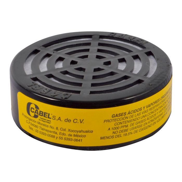 Repuesto filtro para mascarilla FC-3 CABEL gases ácidos