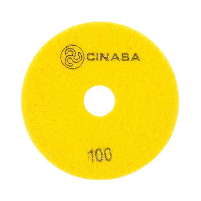 Pad de diamante con velcro 4" 747337 Cinasa