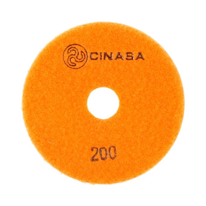 Pad de diamante con velcro 4" 747345 Cinasa